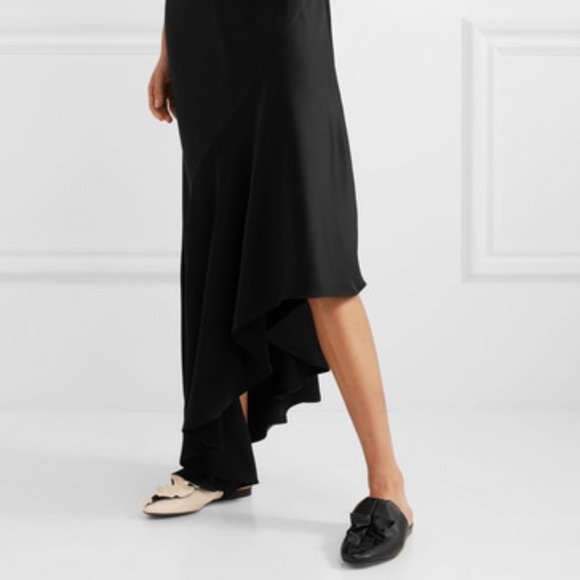 [Mercedes Castillo] Ginevra ruffled two-tone slide - Picture 3 of 7